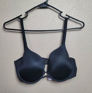 SAVAGE X FENTY Microfiber Push-Up Black Sz 36D Underwire